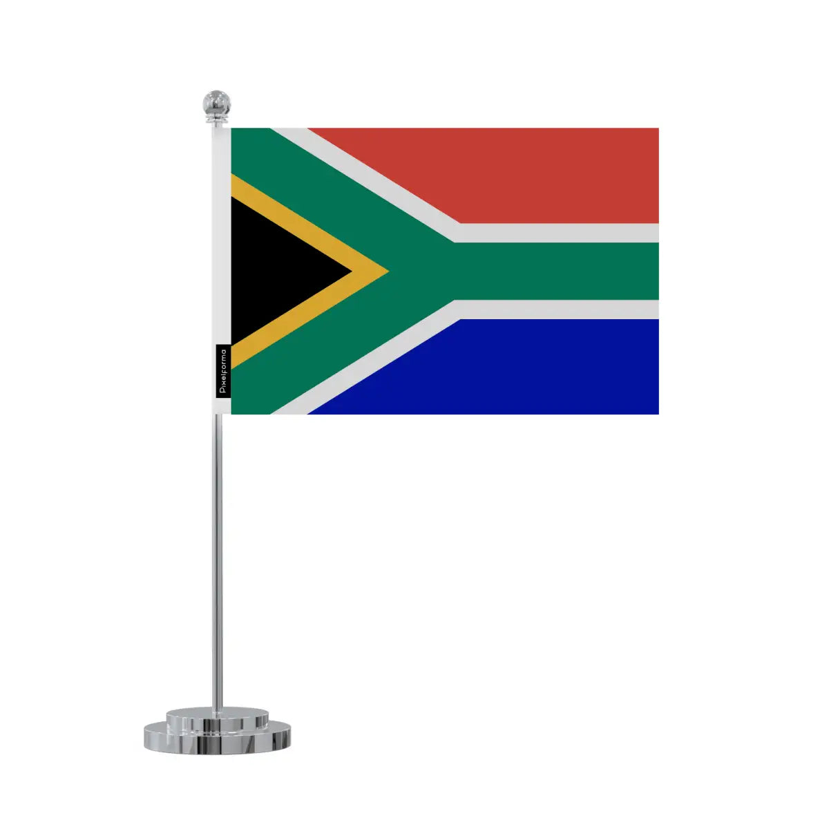 Drapeau bureau afrique du sud en polyester - pixelforma