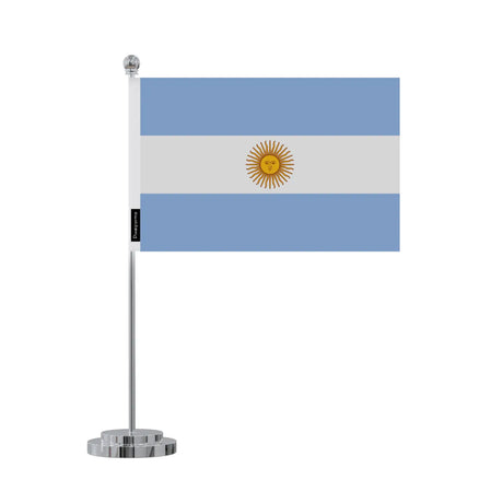 Drapeau bureau argentine en polyester - pixelforma