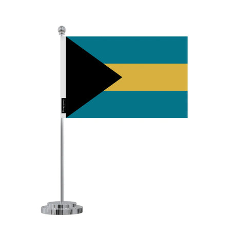 Drapeau bureau bahamas en polyester - pixelforma