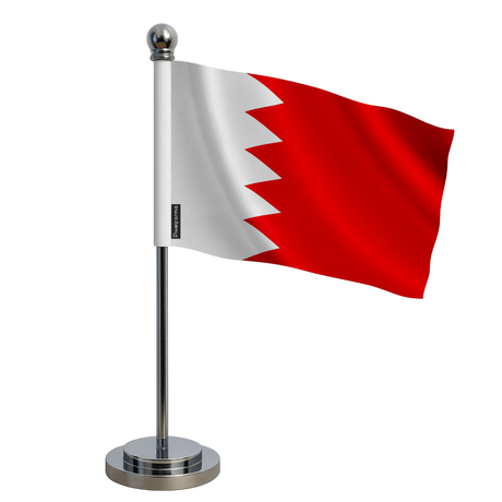 Drapeau bureau bahreïn en polyester - pixelforma