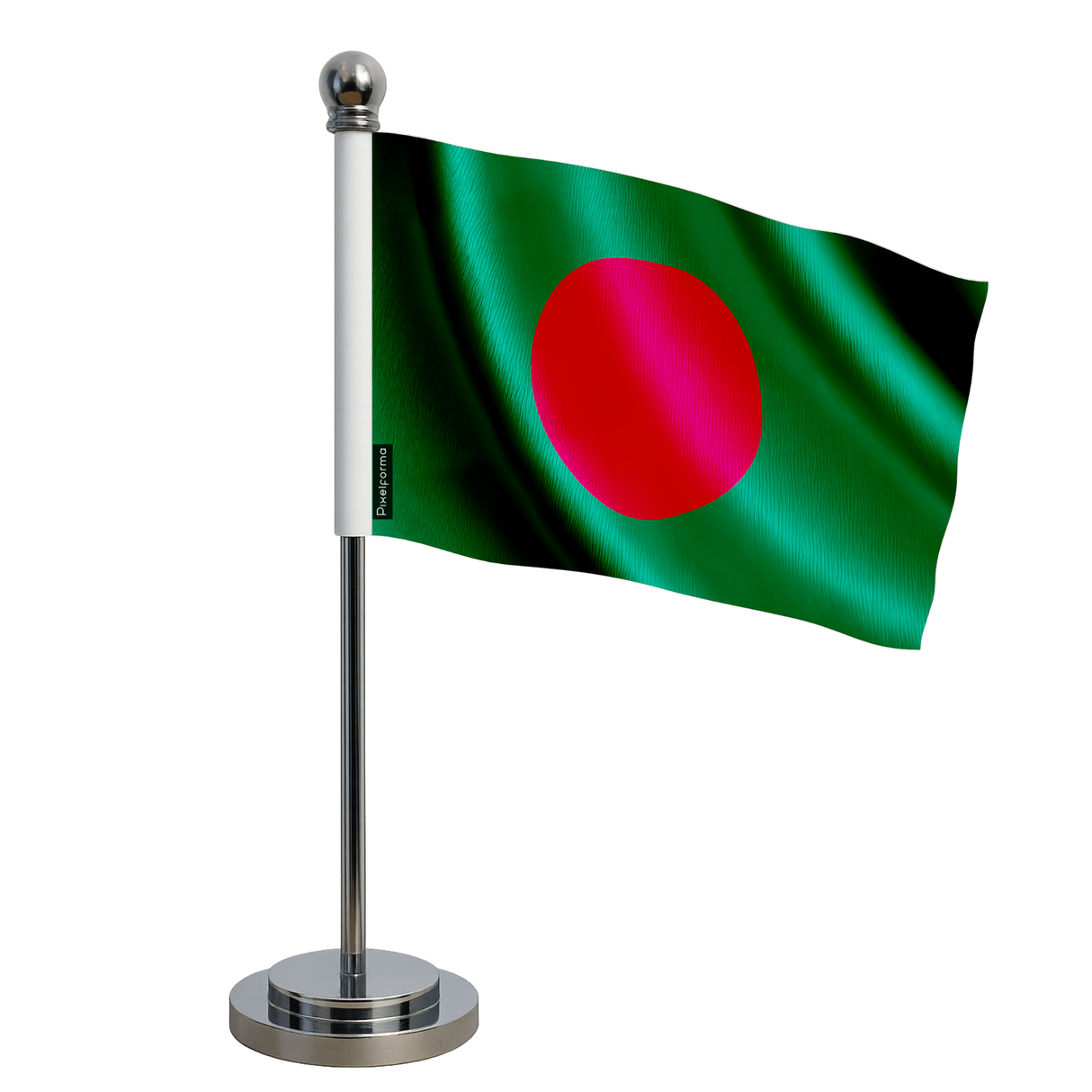 Drapeau bureau bangladesh en polyester - pixelforma