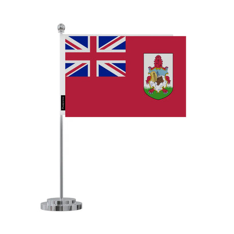 Drapeau bureau bermudes en polyester - pixelforma
