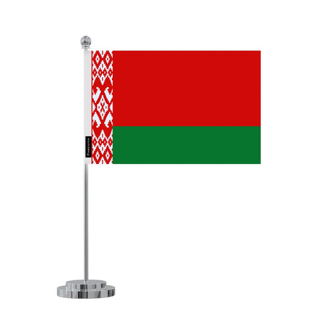 Drapeau bureau biélorussie en polyester - pixelforma