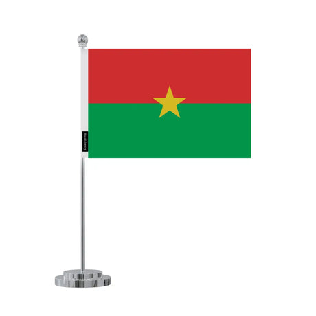 Drapeau bureau burkina faso en polyester - pixelforma