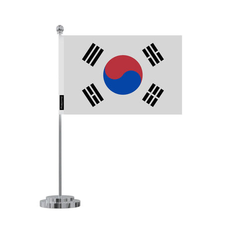 Drapeau bureau corée du sud en polyester - pixelforma