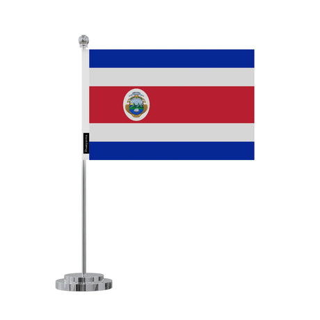 Drapeau bureau costa rica en polyester - pixelforma