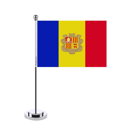 Drapeau bureau d'Andorre - Pixelforma