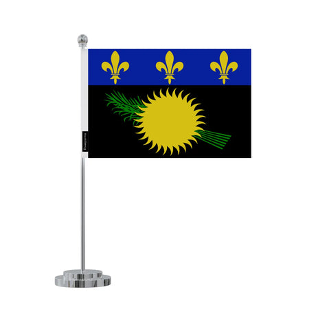 Drapeau bureau de guadeloupe en polyester - pixelforma