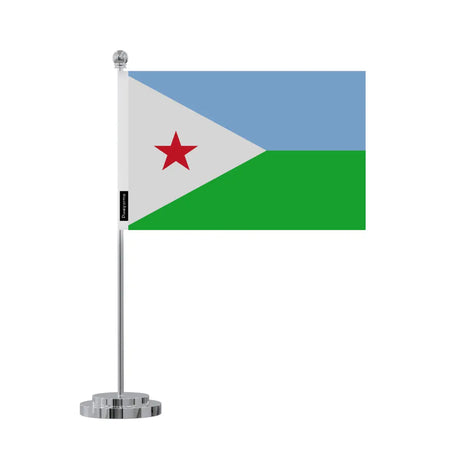 Drapeau bureau Djibouti en Polyester - Pixelforma 