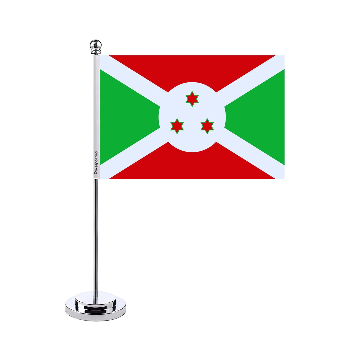 Drapeau bureau du Burundi - Pixelforma