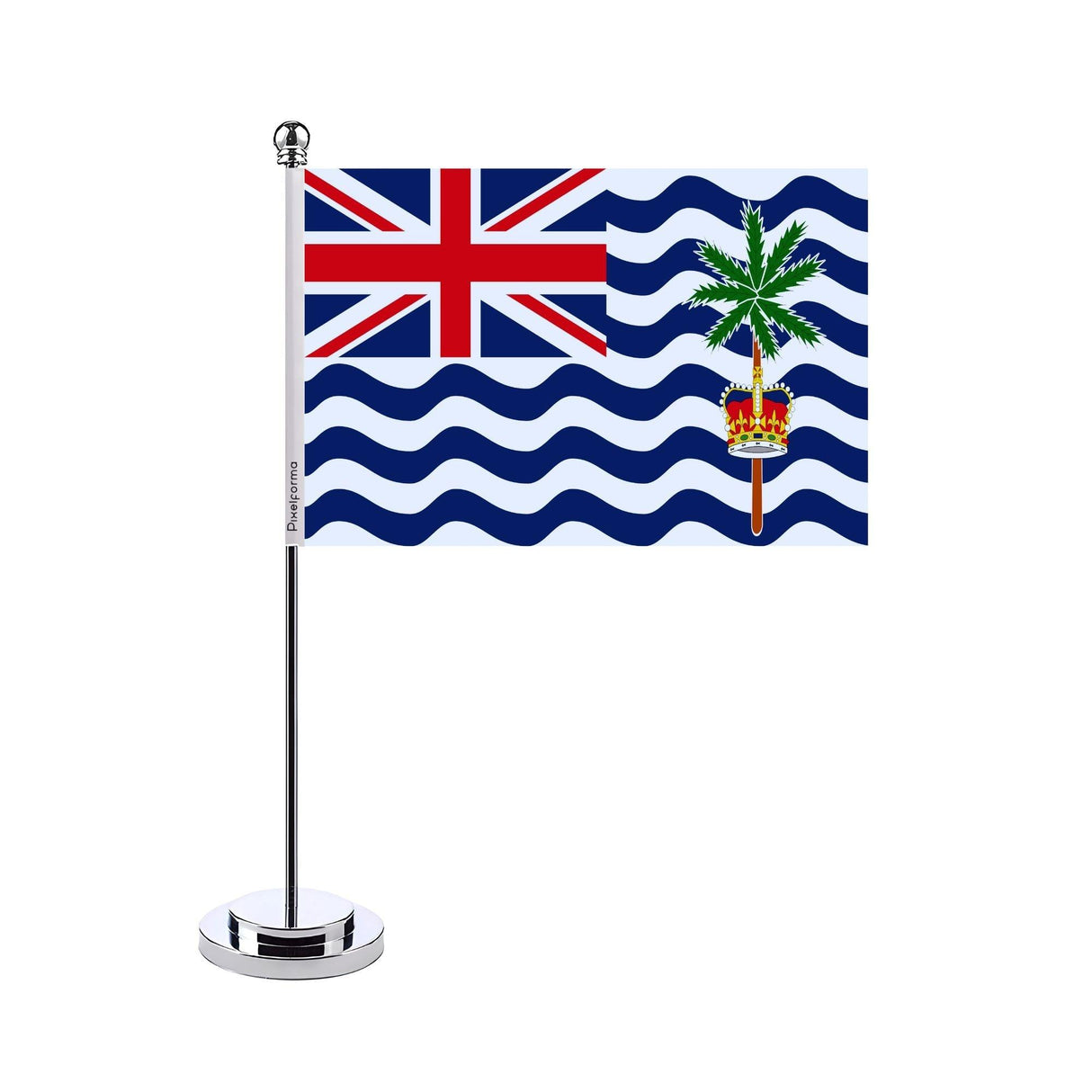 Drapeau bureau du Territoire britannique de l'océan Indien - Pixelforma