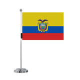 Drapeau bureau équateur en polyester - pixelforma
