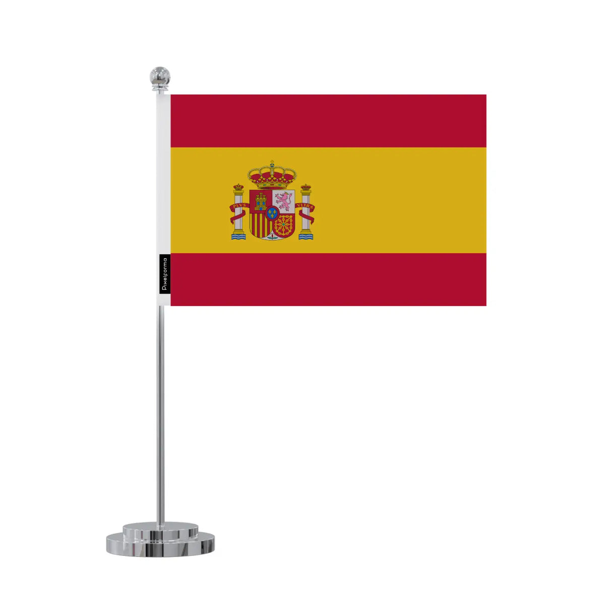 Drapeau bureau espagne en polyester - pixelforma
