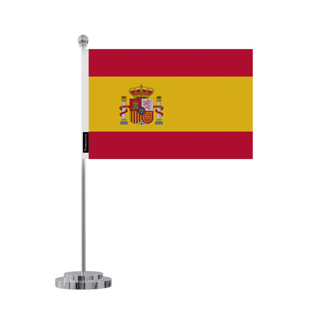 Drapeau bureau espagne en polyester - pixelforma