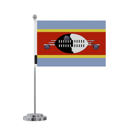 Drapeau bureau eswatini en polyester - pixelforma