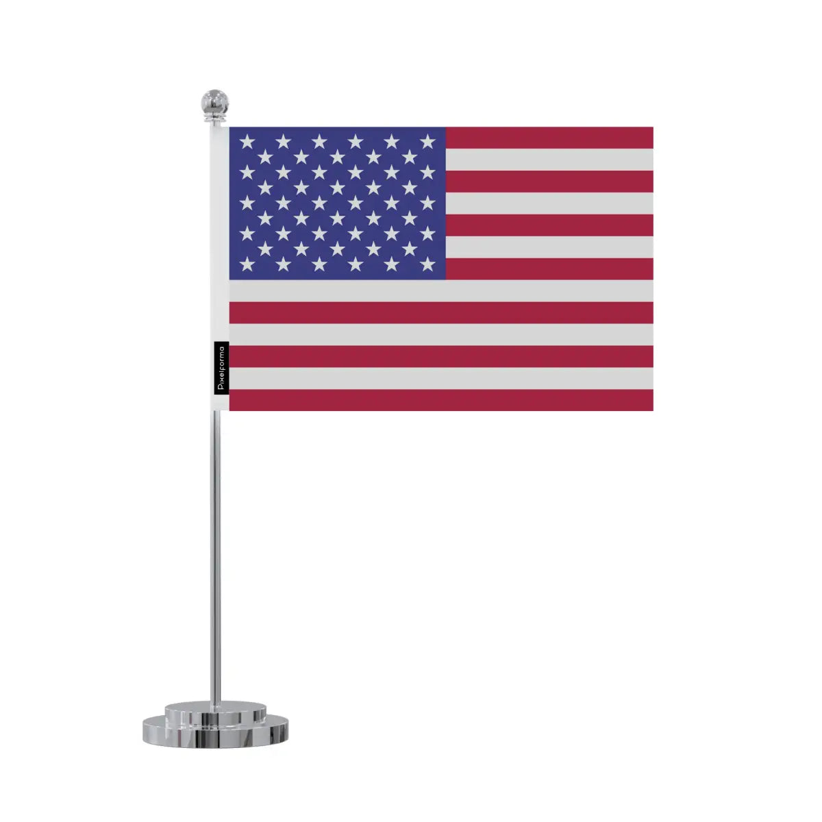 Drapeau bureau États-Unis en Polyester - Pixelforma 