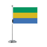 Drapeau bureau Gabon en Polyester - Pixelforma 