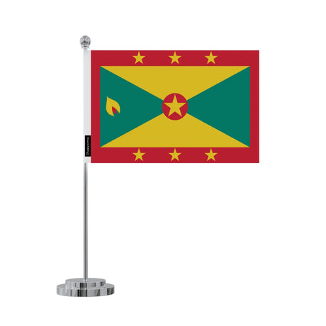 Drapeau bureau grenade en polyester - pixelforma