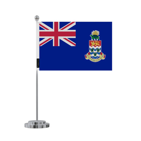 Drapeau bureau îles caïmans en polyester - pixelforma