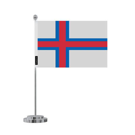 Drapeau bureau îles féroé en polyester - pixelforma