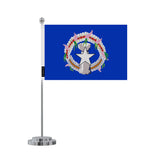 Drapeau bureau îles mariannes du nord en polyester - pixelforma