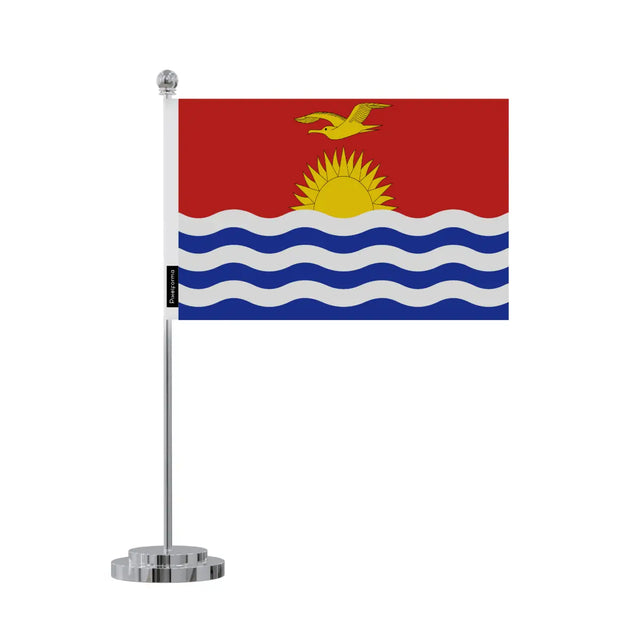 Drapeau bureau Kiribati en Polyester - Pixelforma 