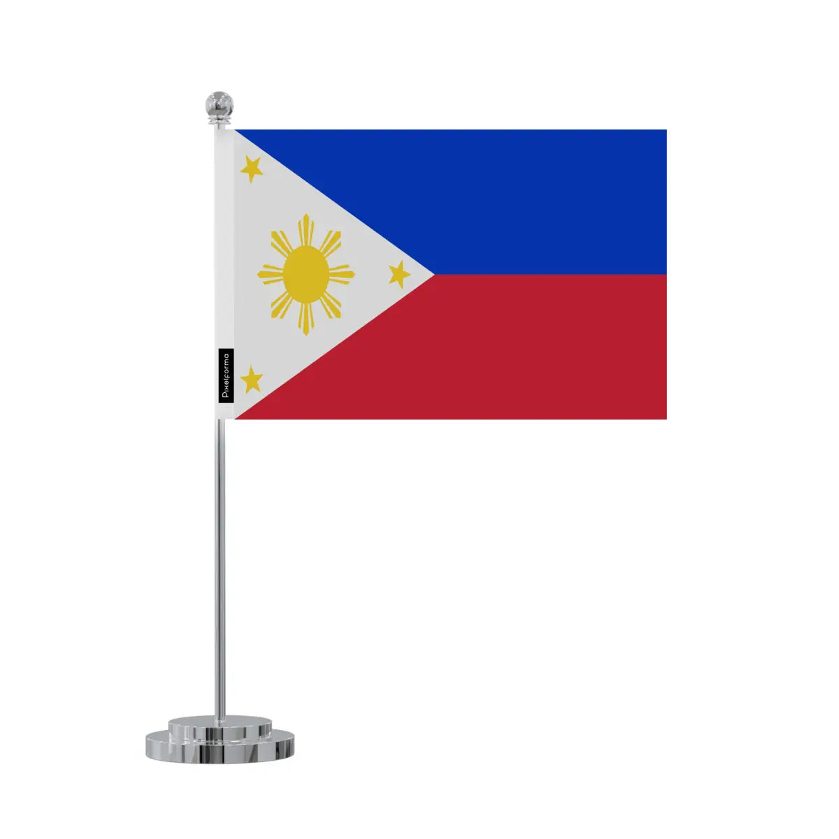 Drapeau bureau Philippines en Polyester - Pixelforma 