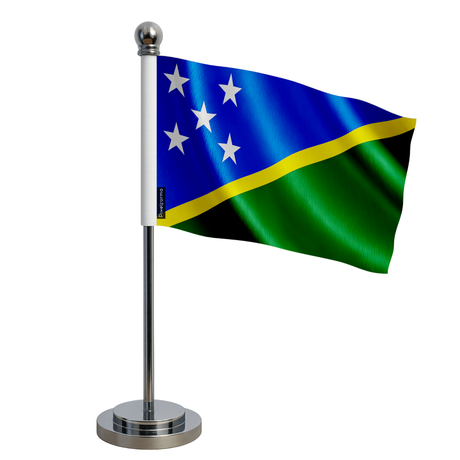 Drapeau bureau salomon en polyester - pixelforma