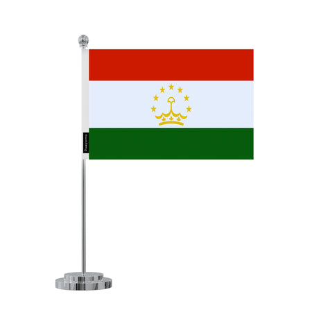 Drapeau bureau tadjikistan en polyester - pixelforma