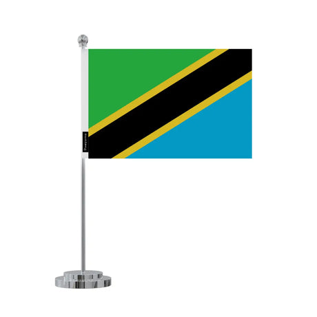 Drapeau bureau tanzanie en polyester - pixelforma