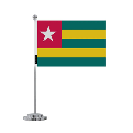 Drapeau bureau togo en polyester - pixelforma