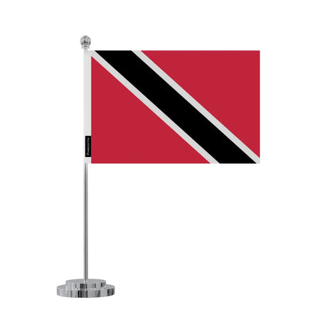 Drapeau bureau trinité-et-tobago en polyester - pixelforma