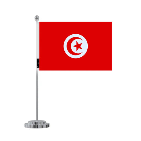 Drapeau bureau tunisie en polyester - pixelforma