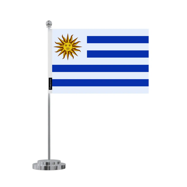 Drapeau bureau Uruguay en Polyester - Pixelforma 