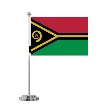 Drapeau bureau vanuatu en polyester - pixelforma