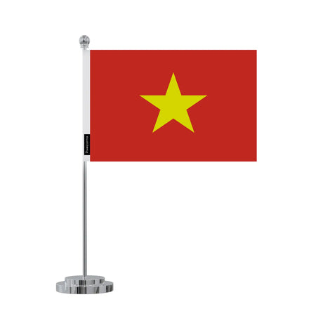 Drapeau bureau viêt nam en polyester - pixelforma