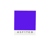 Drapeau bureau violet foncé polyester socle acier inoxydable