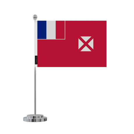 Drapeau bureau wallis-et-futuna en polyester - pixelforma