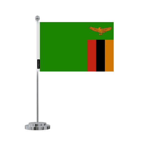 Drapeau bureau zambie en polyester - pixelforma