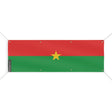 Drapeau burkina faso polyester résistant aux intempéries