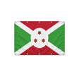 Drapeau du Burundi format S en polyester avec dix œillets