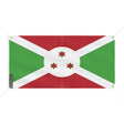 Drapeau burundi polyester résistant usage extérieur