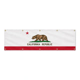 Drapeau de la Californie grand format XL en polyester avec dix œillets