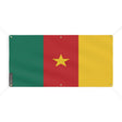 Drapeau cameroun polyester résistant aux intempéries