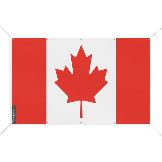 Drapeau canada 10 oeillets en plusieurs tailles (s) - pixelforma