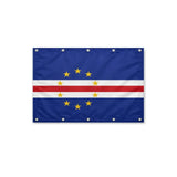 Drapeau du Cap-Vert format S en polyester avec dix œillets