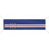 Drapeau cap-vert polyester résistant aux intempéries