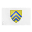 Drapeau carignan polyester résistant avec œillets à gauche