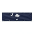 Drapeau de la Caroline du Sud grand format XL en polyester avec dix œillets