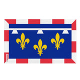 Drapeau centre-val de loire plusieurs tailles en polyester - pixelforma